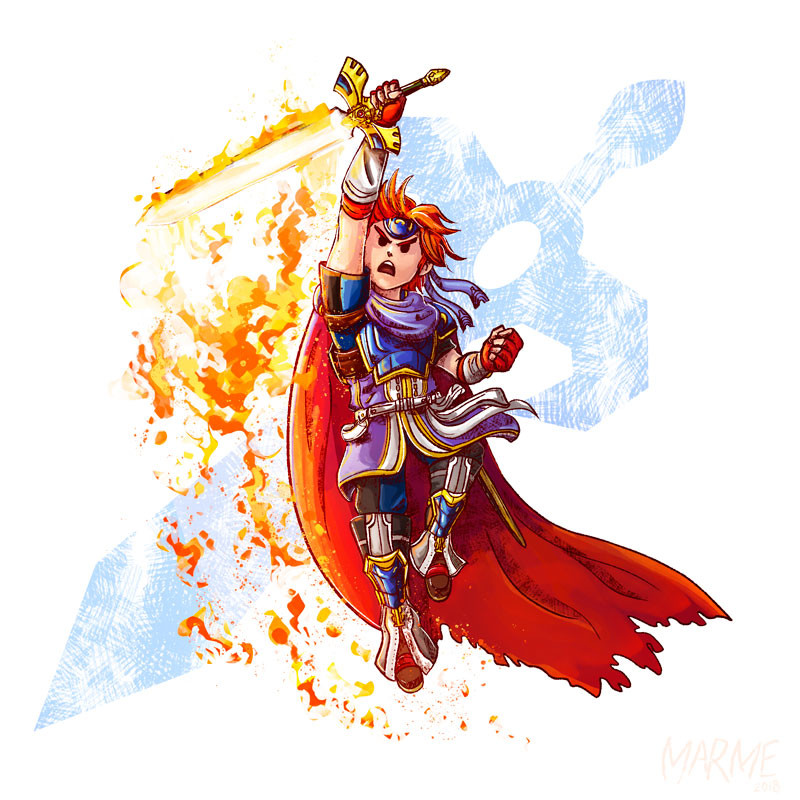 Illustration for article titled Very Cool Portraits Of Every Single Smash Bros. Ultimate Character